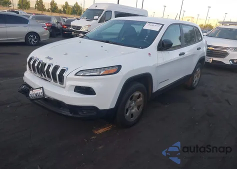 2014 Jeep Cherokee Sport z USA, uszkodzony, nr VIN 1C4PJMAB3EW167685
